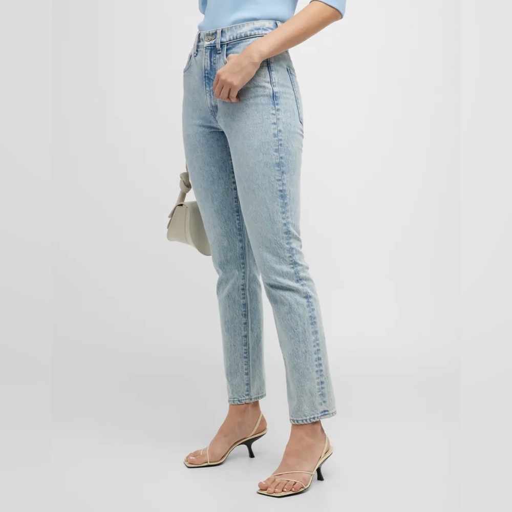 Veronica Beard Alenah High Rise Slim Straight Jeans NWT